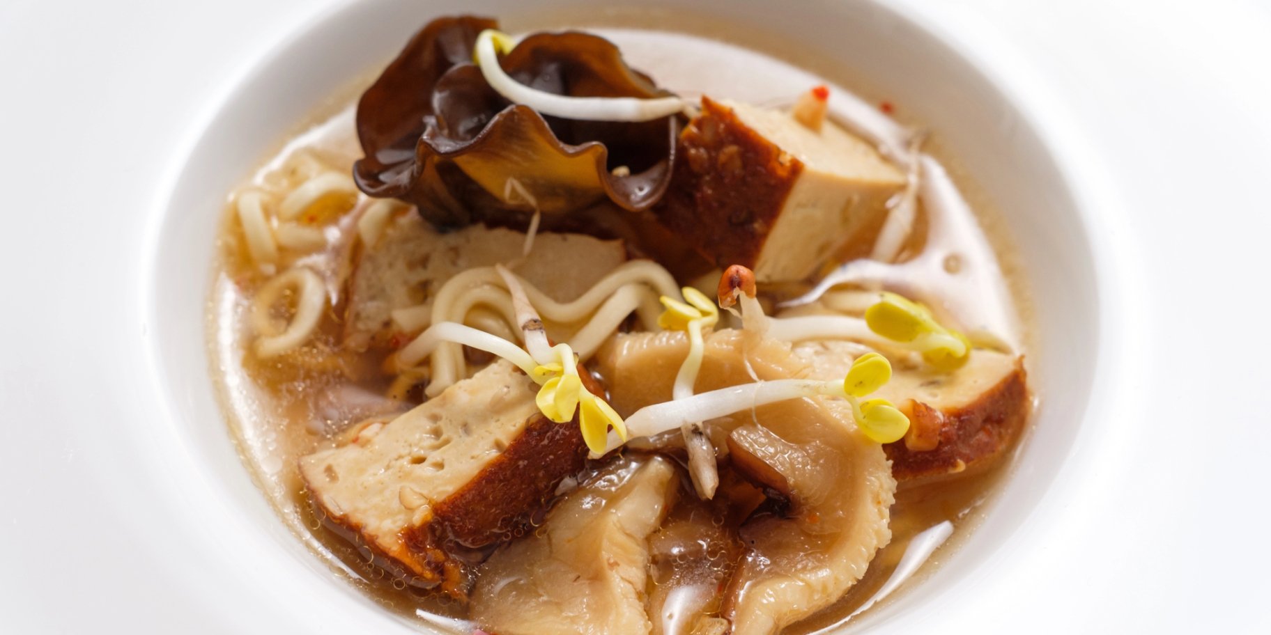 Рамен з тофу і грибами