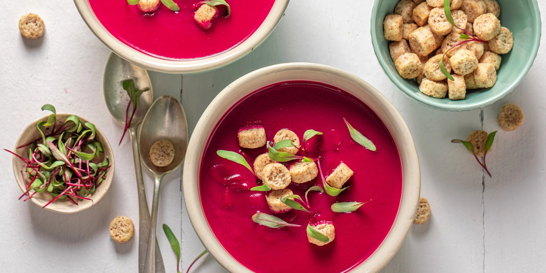 Буряковий суп з антиоксидантами