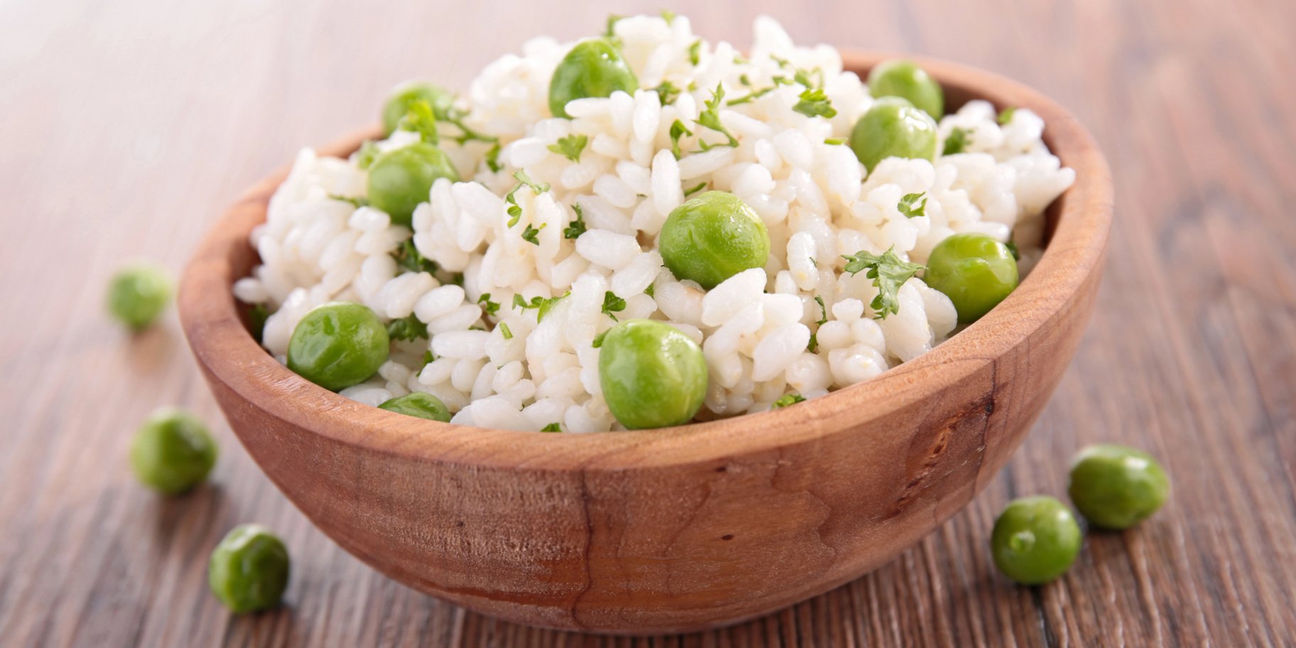 Рис з горошком під сиром