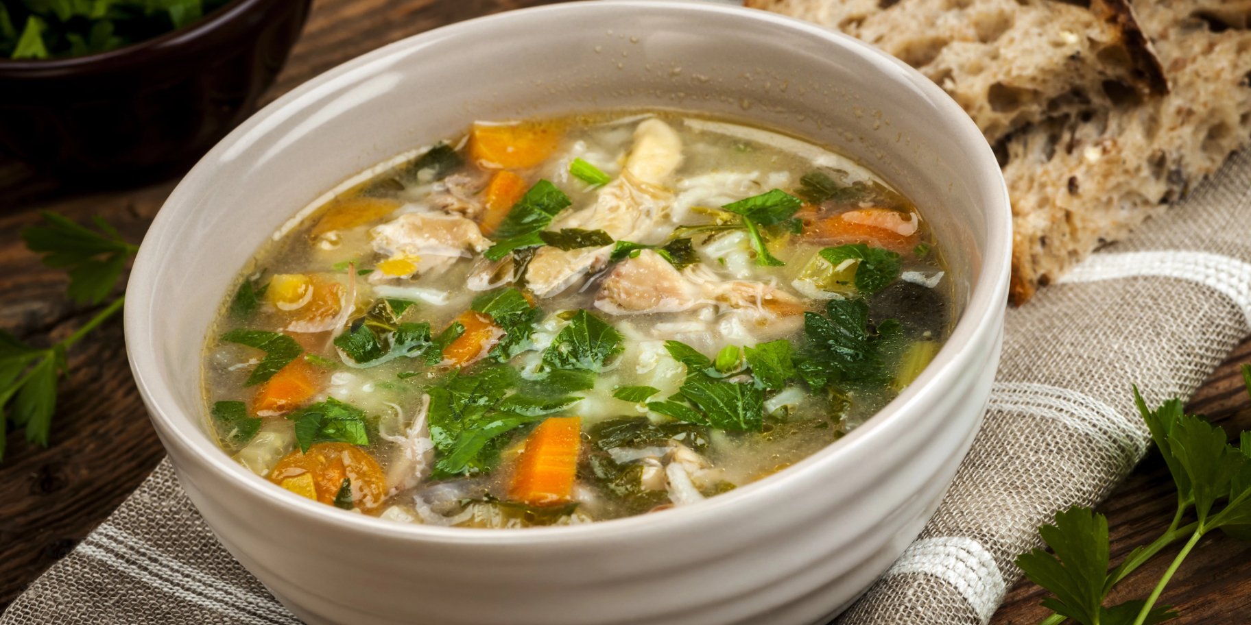 Курячий суп з овочами