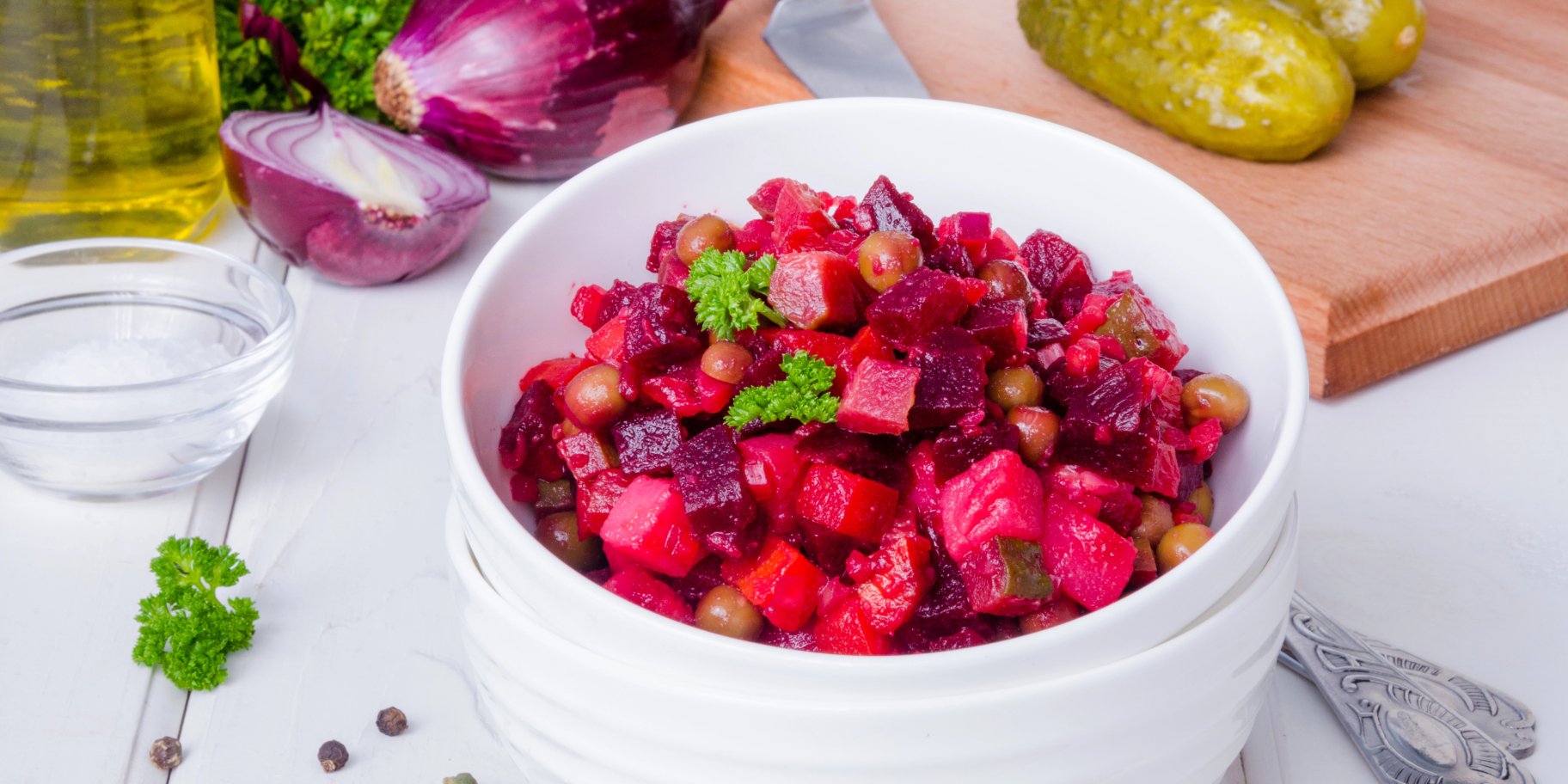 Вінегрет з оселедцем