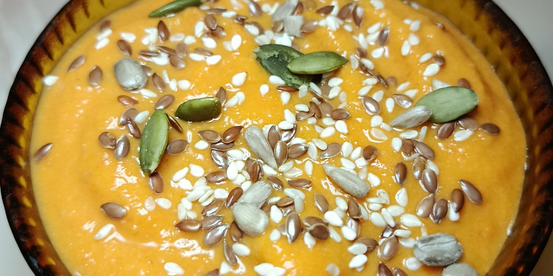 Суп з гарбуза та овочів