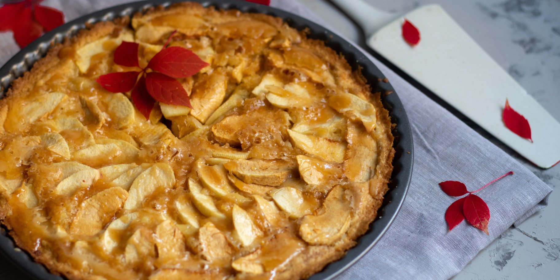 Пиріг з лаваша з яблуками