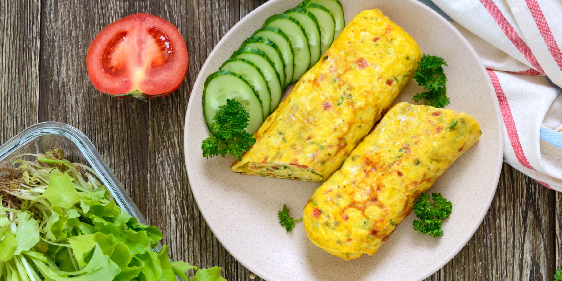 Фітнес-рол з овочами