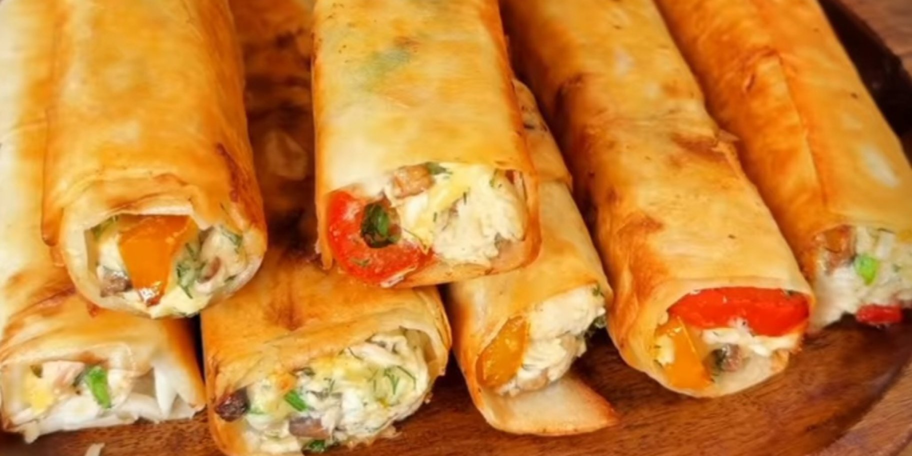 Рулетики з лаваша