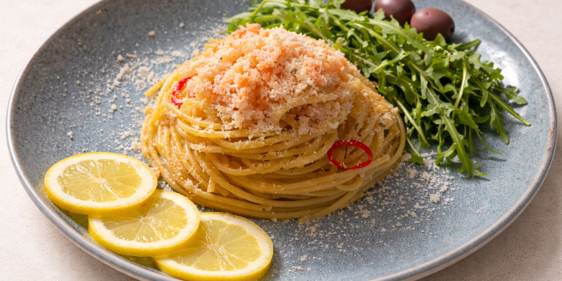 Паста в лимонному соусі