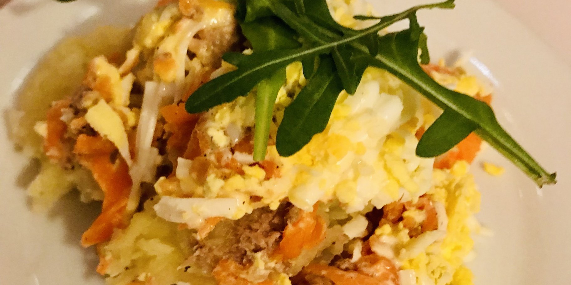 Салат "Мімоза" з тунцем