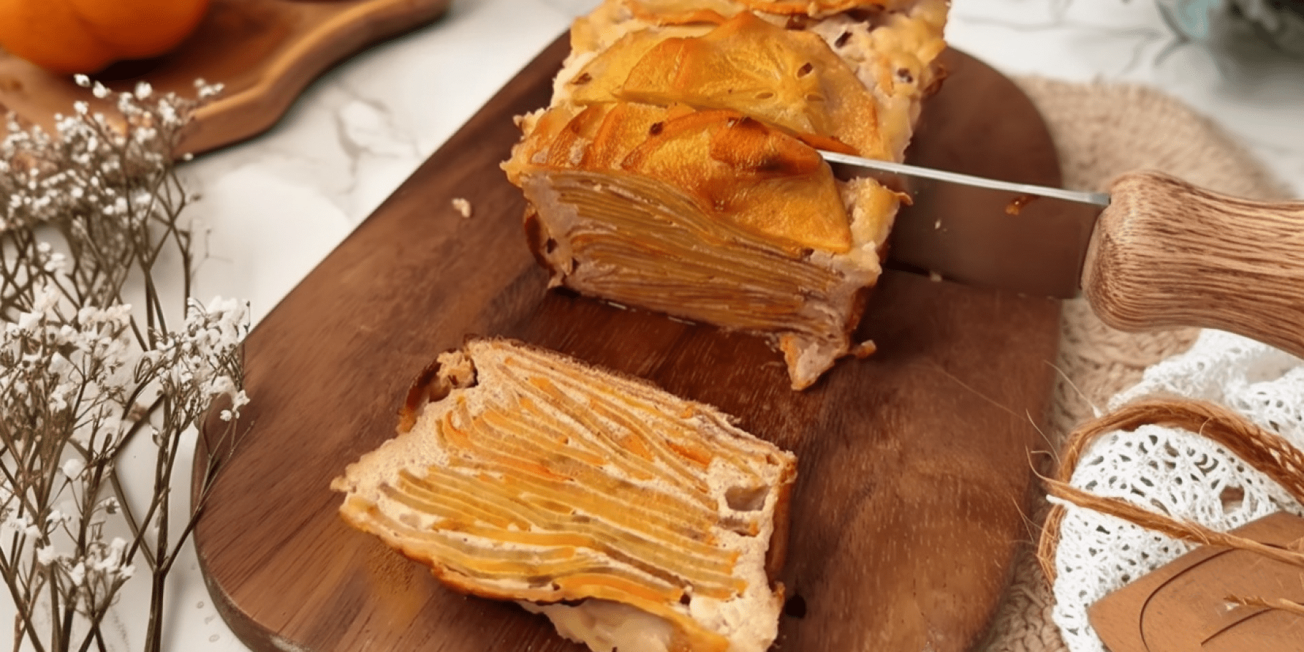 Кекс з хурми