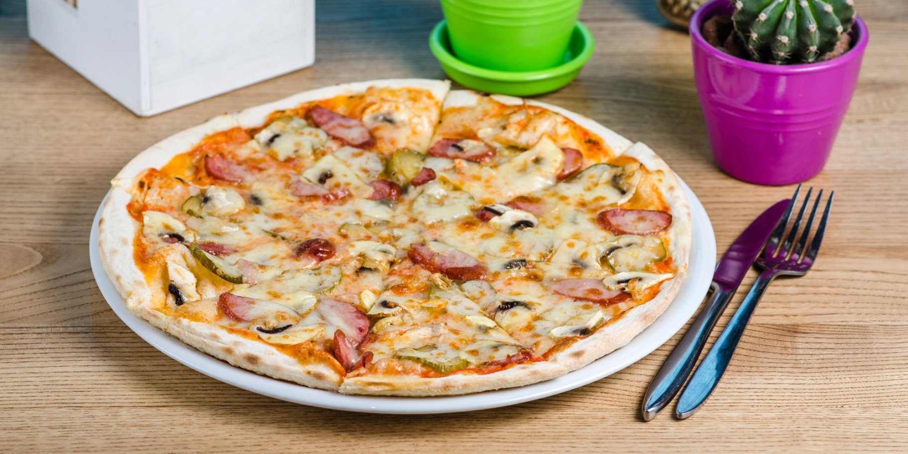 Піца на кефірі