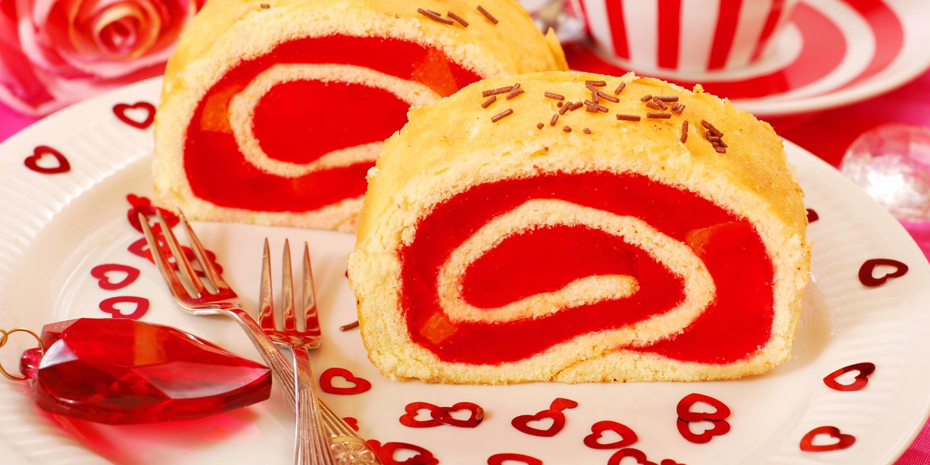 Повітряний рулет з фруктового желе