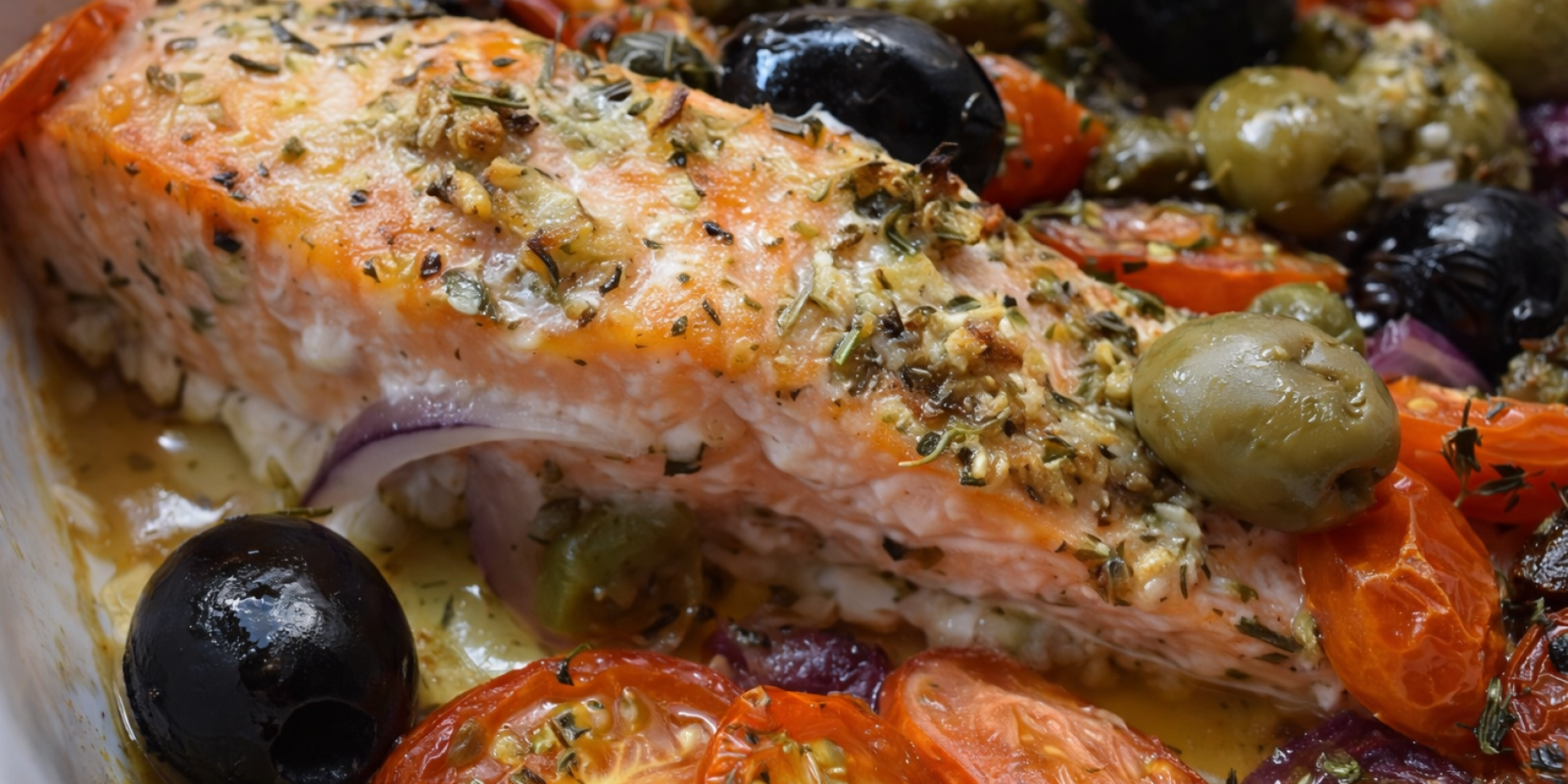 Сьомга по-середземноморськи