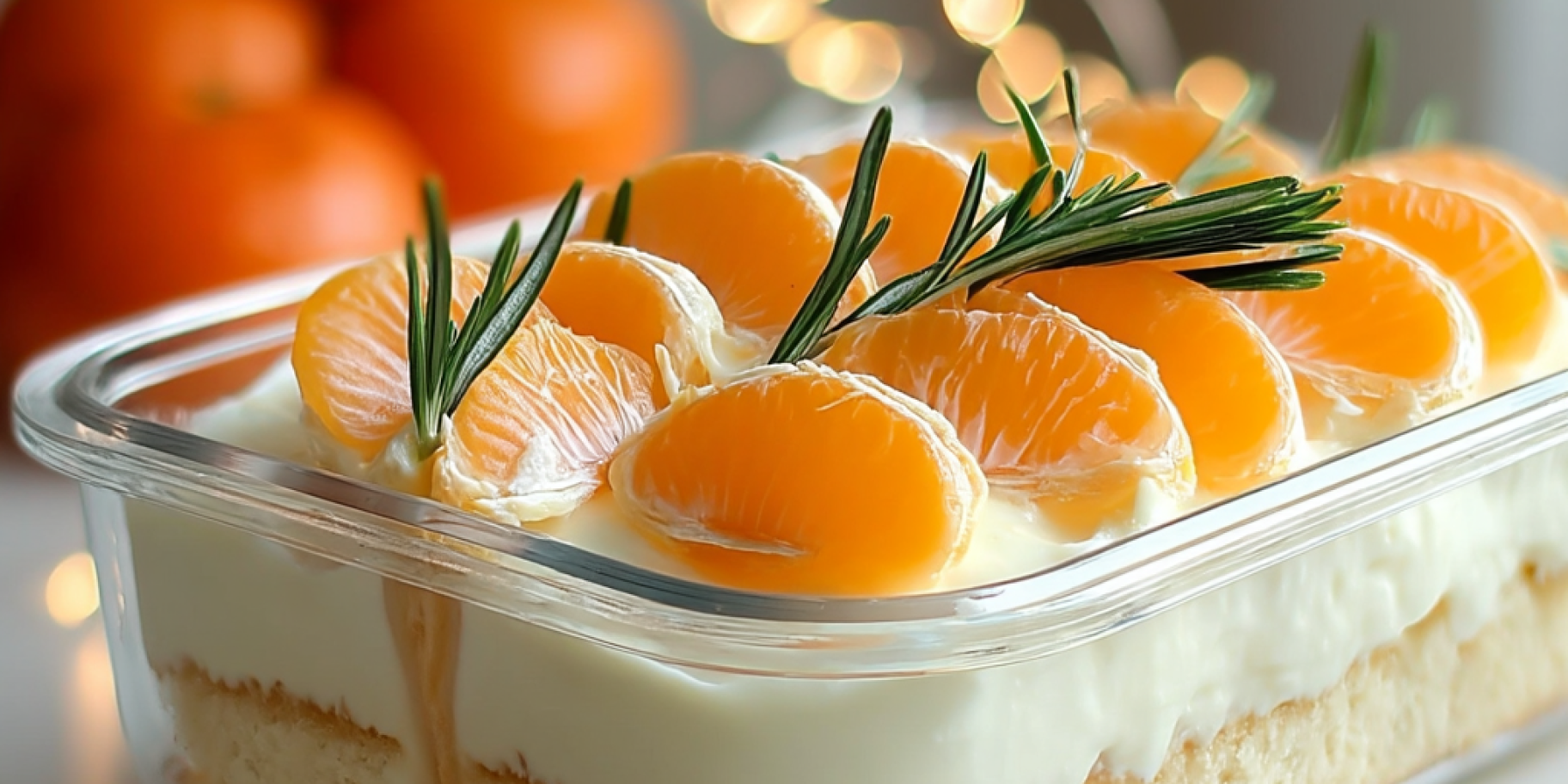 Мандариновий десерт