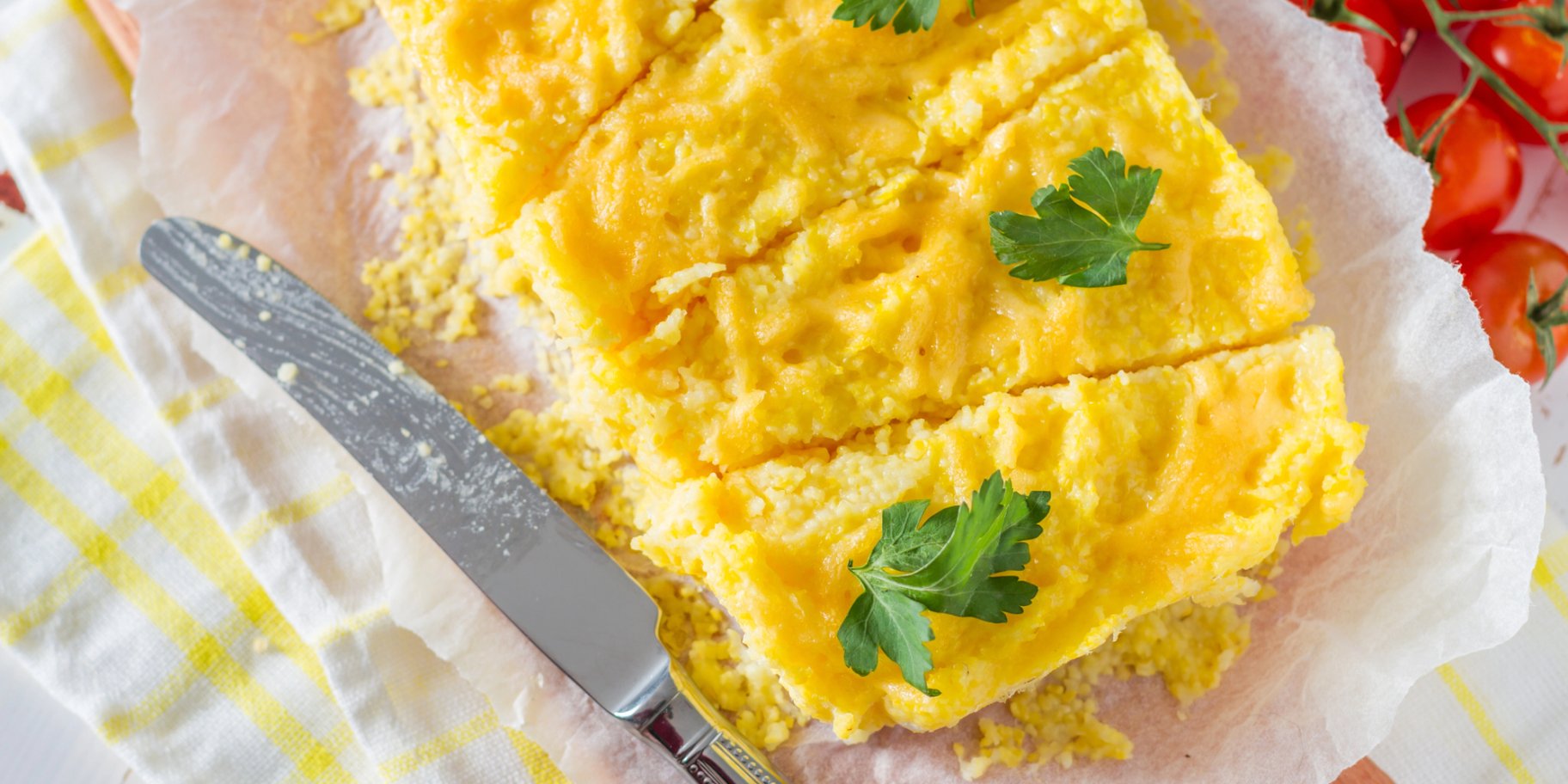 Кукурудзяна запіканка з сиром