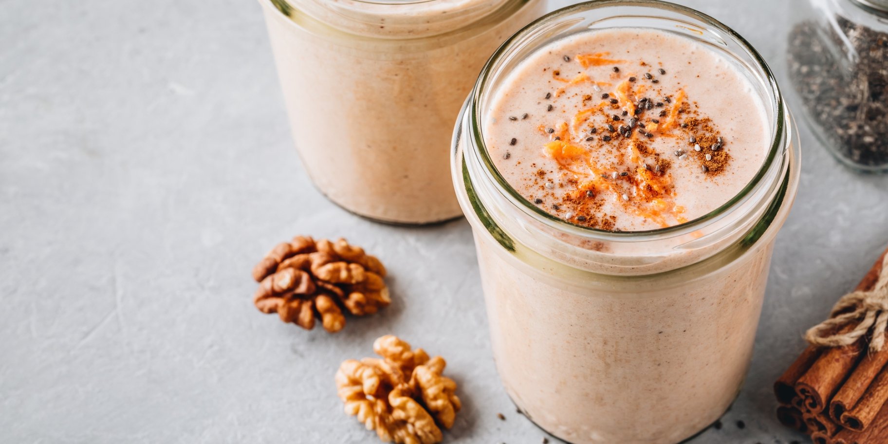 Гарбузово-бананове смузі