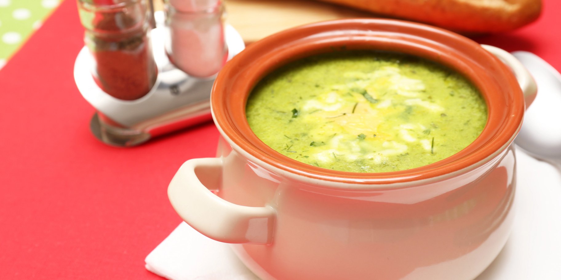 Суп-пюре з броколі