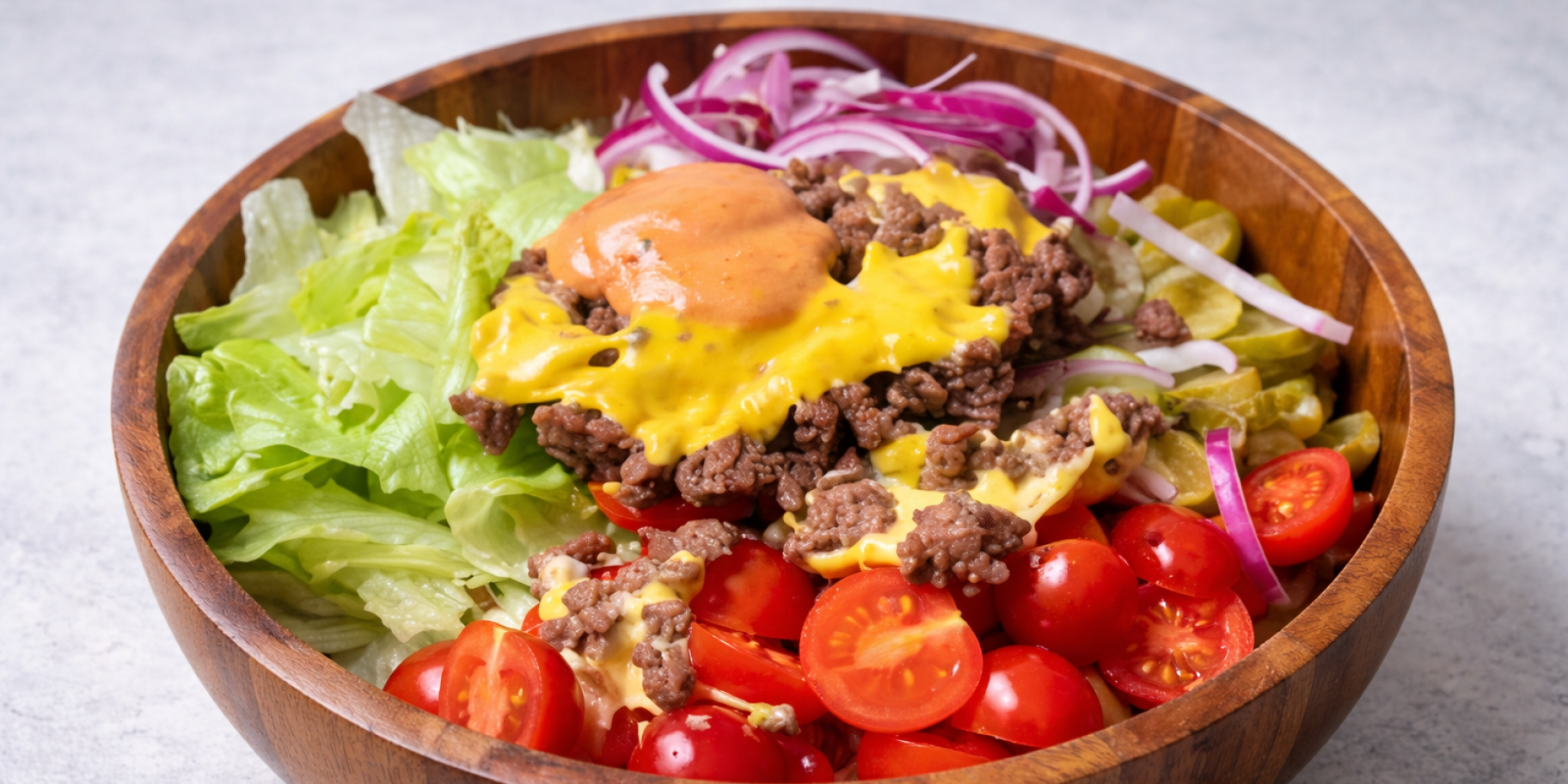 Салат Чизбургер