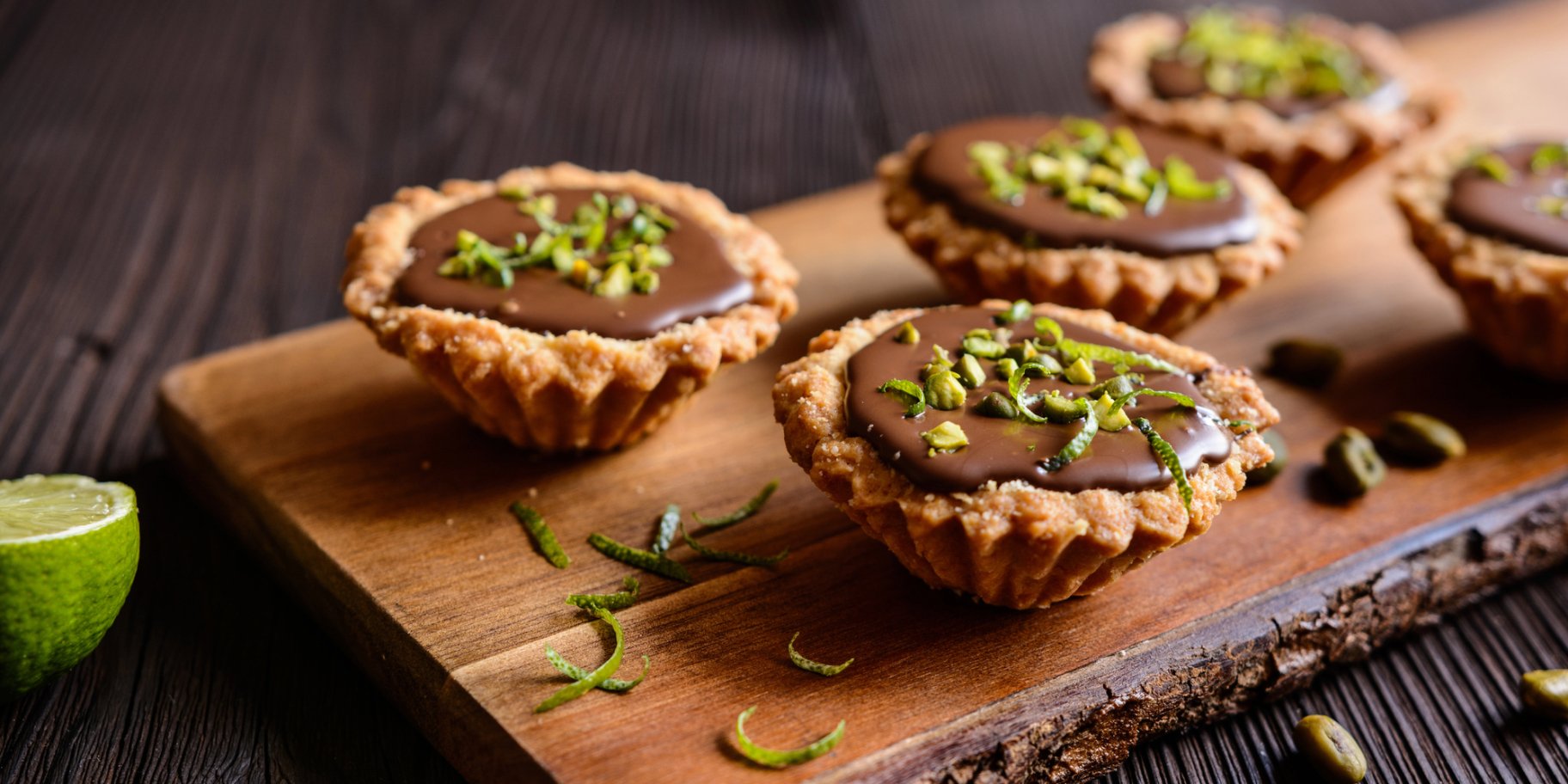 Кошики з шоколадною начинкою, багаті на білок