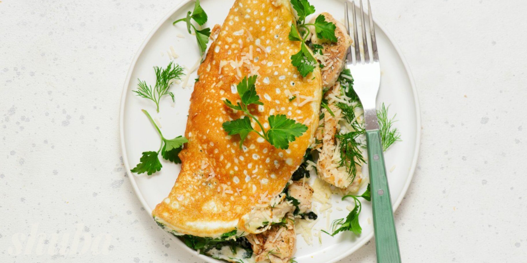 Білковий омлет