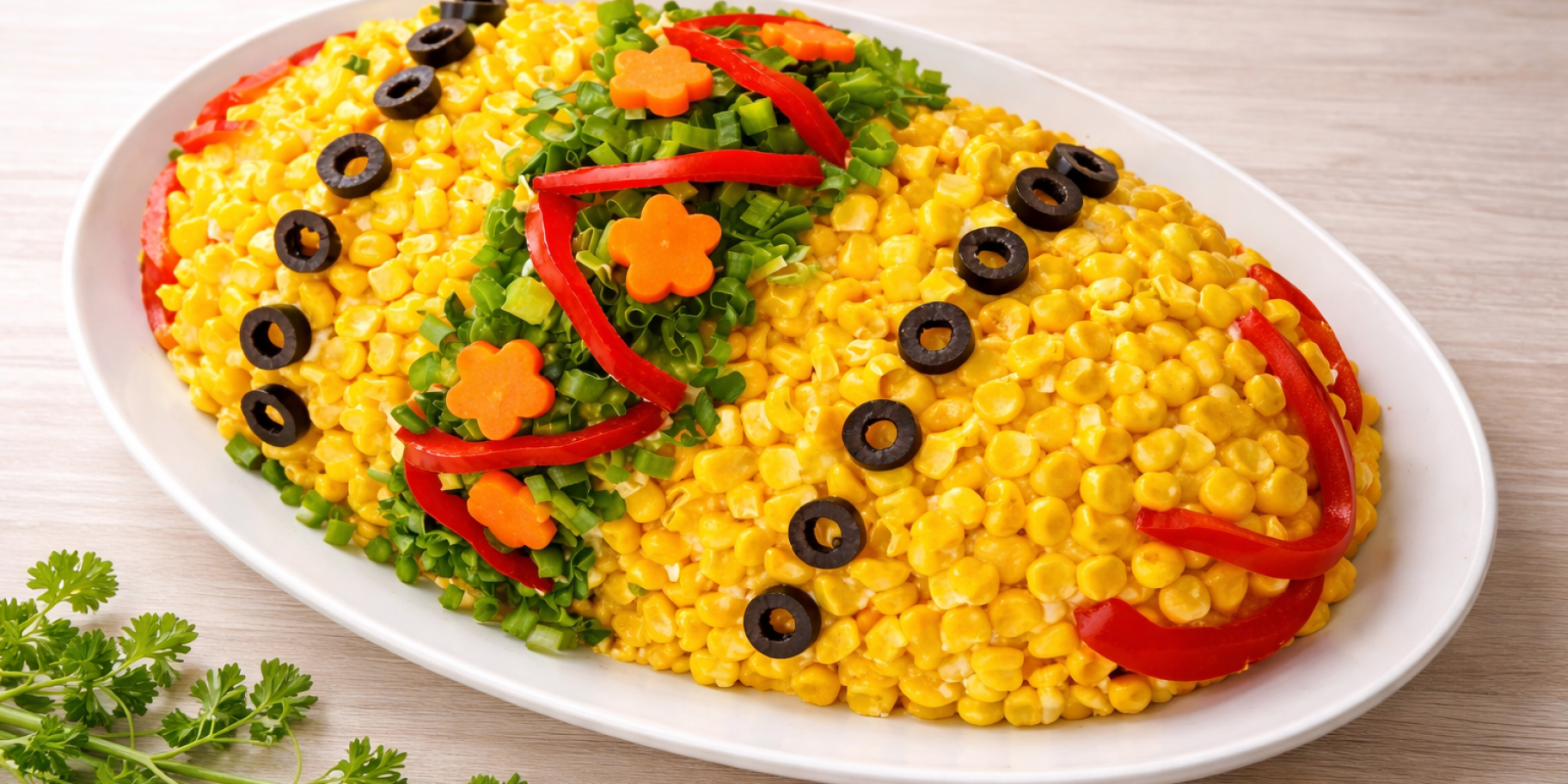 салат «Писанка» від Лілії Цвіт