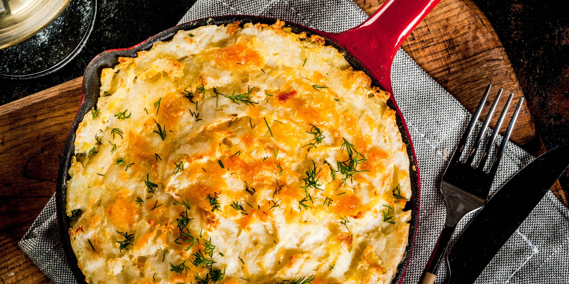 Запіканка з рисом та фаршем