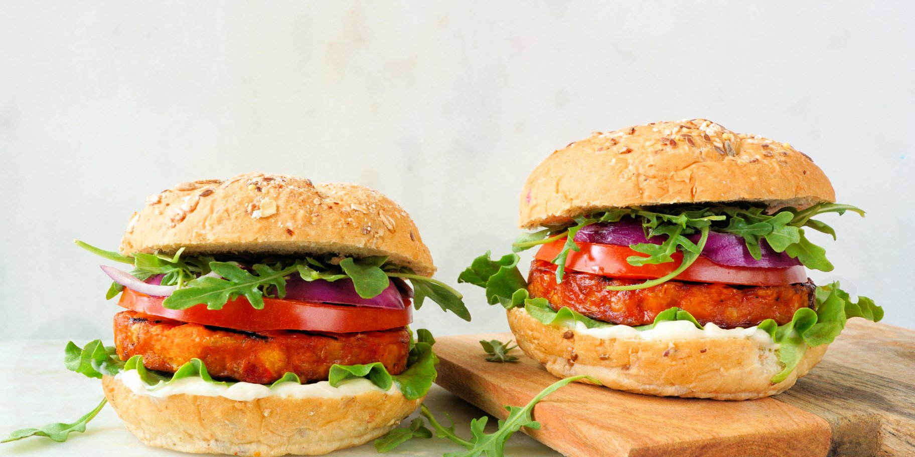 Бургери з гарбузом та квасолею