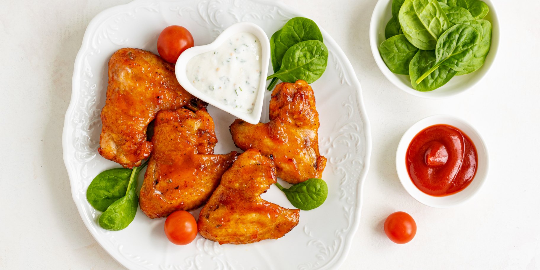 Крильця «Баффало» у соусі в духовці