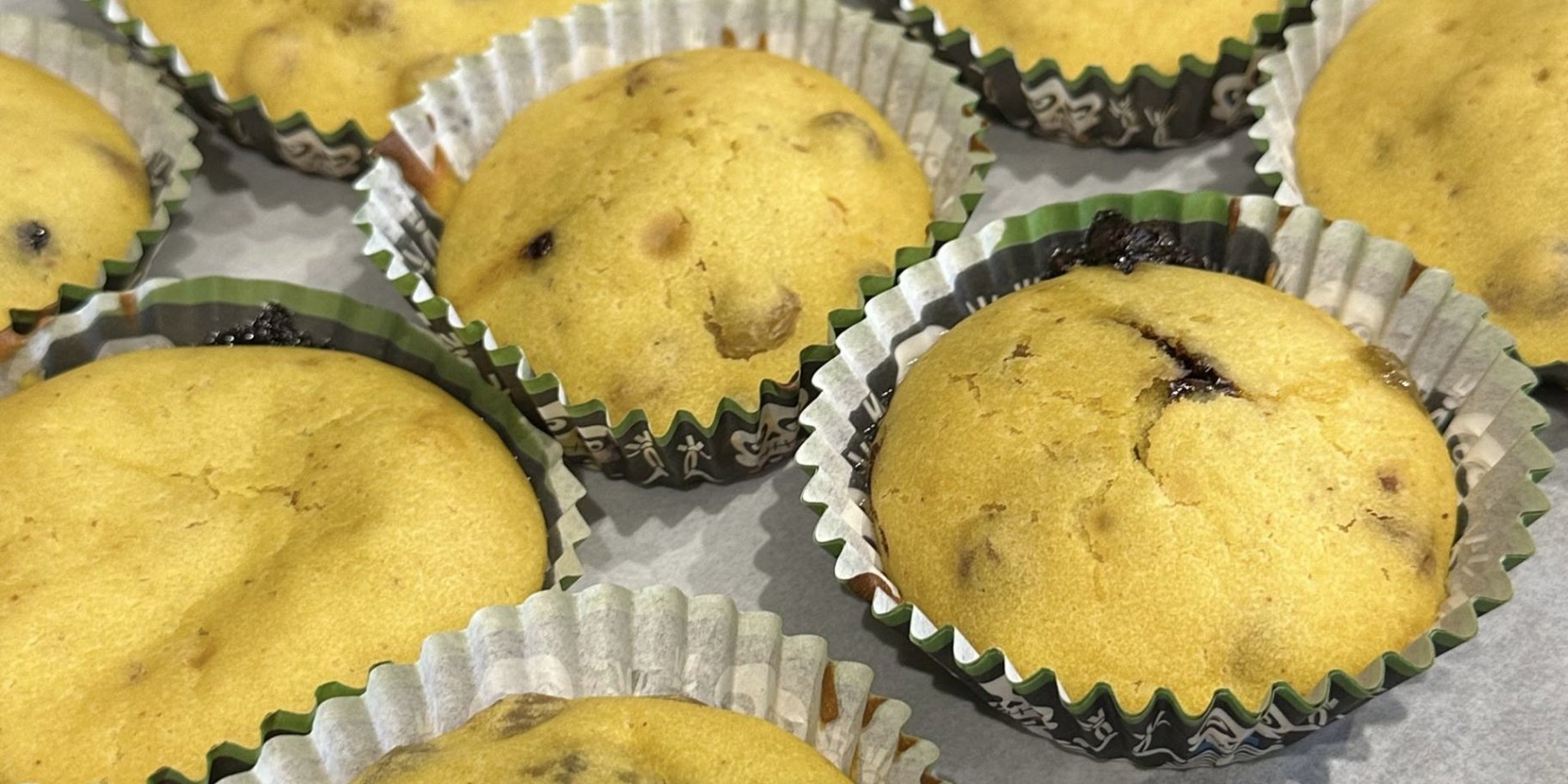 Гарбузові мафіни з нутеллою