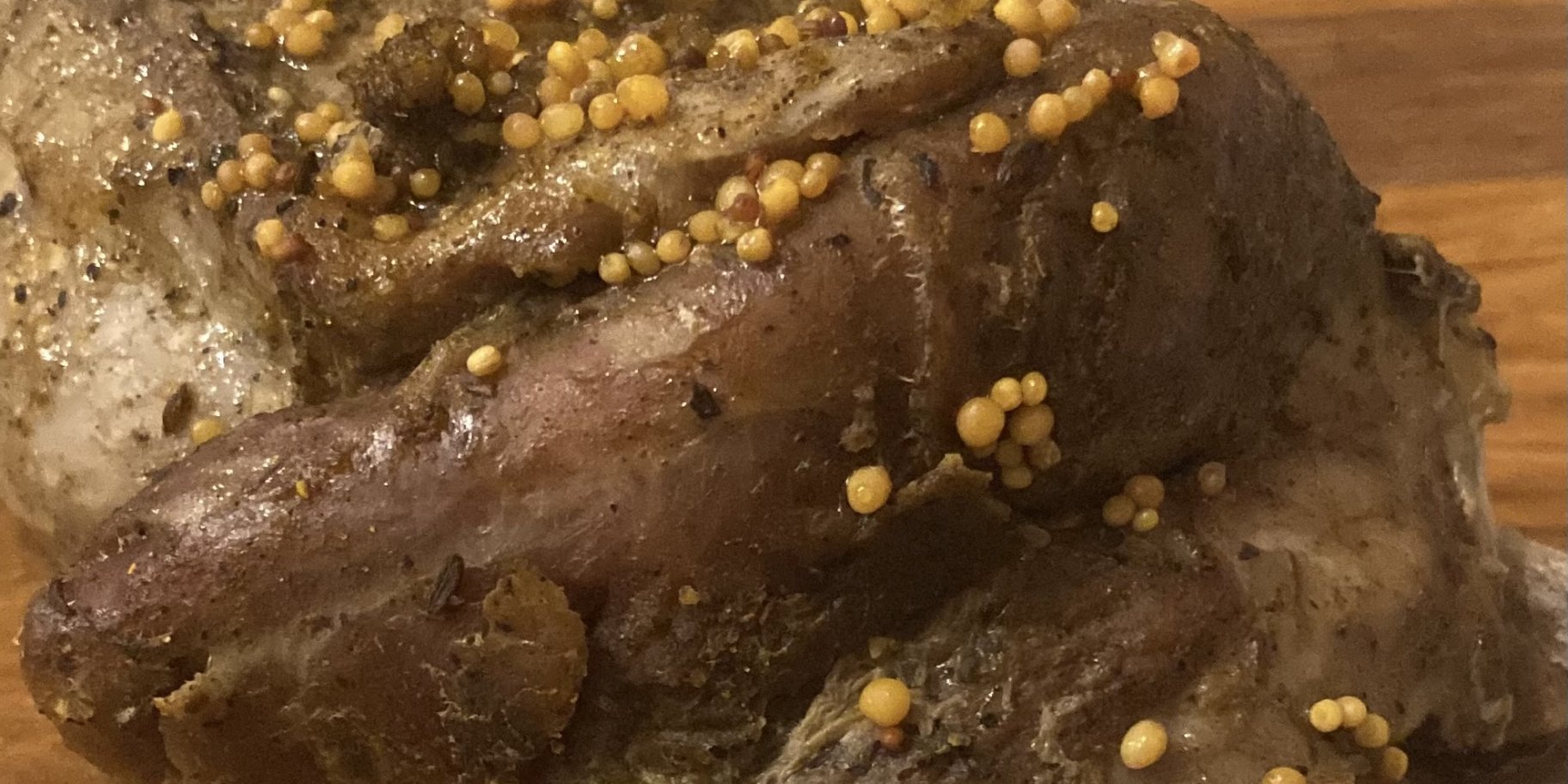 Бараняча лопатка в гірчиці