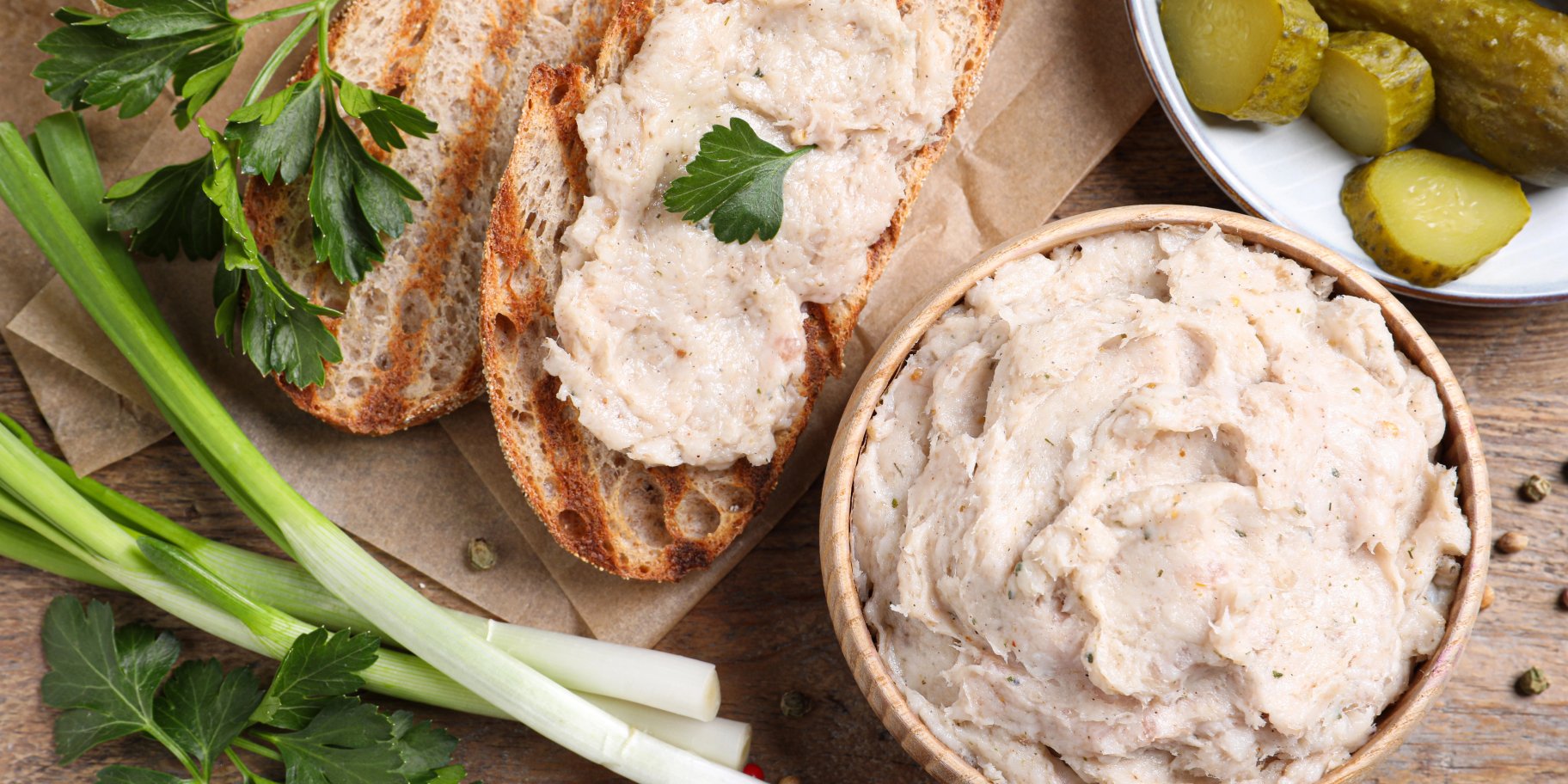 Намазка із сала та ковбаси