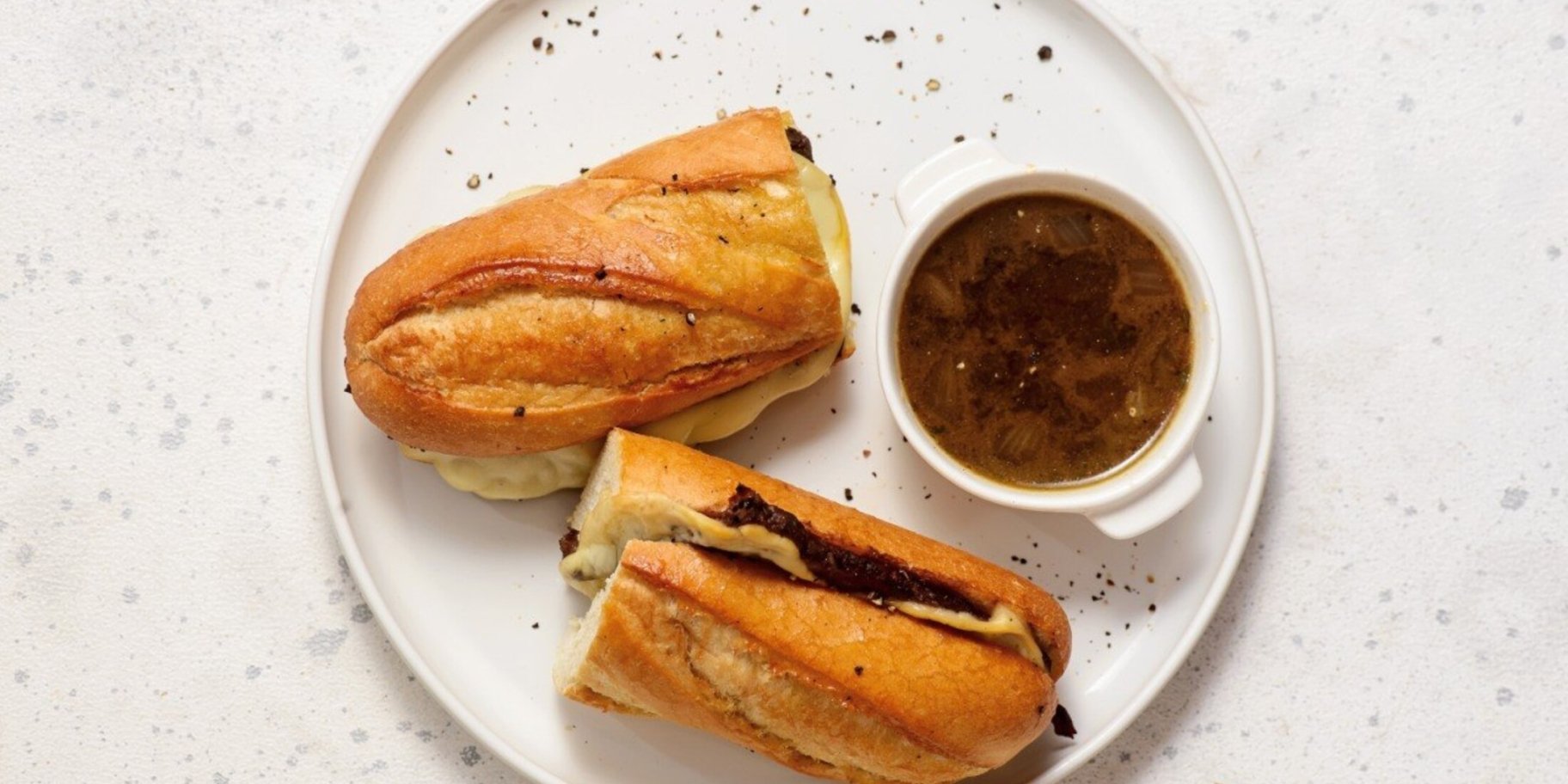 Френч діп-сендвіч