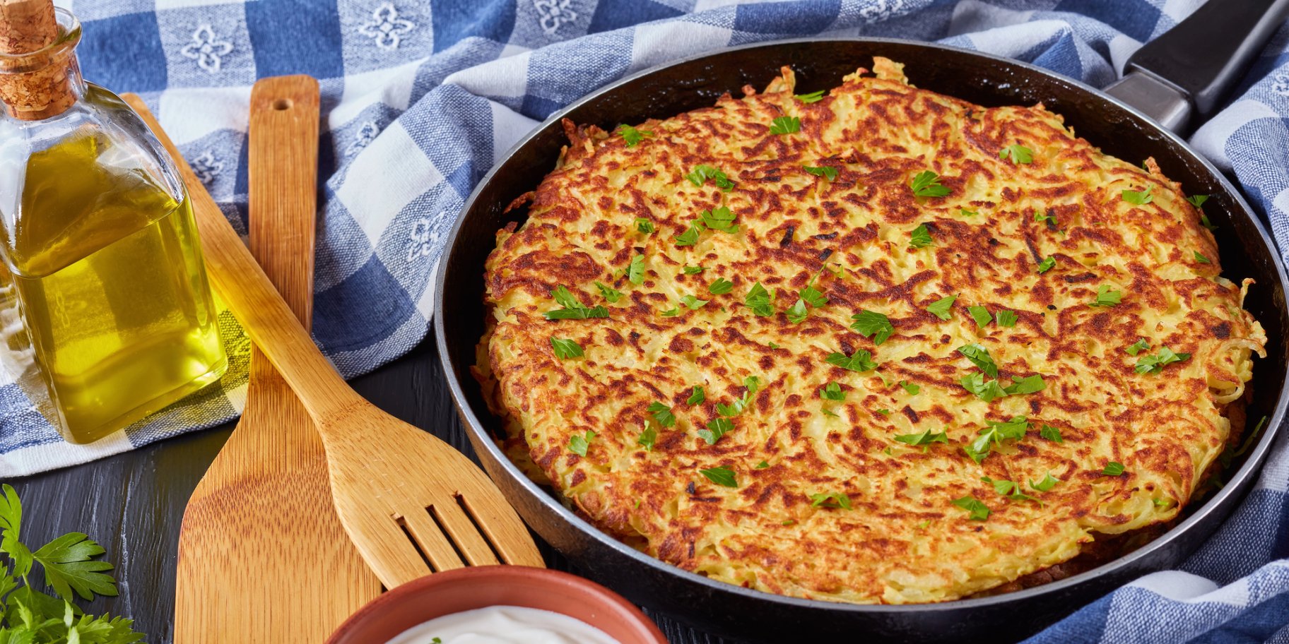 Картопляна паляниця із сиром