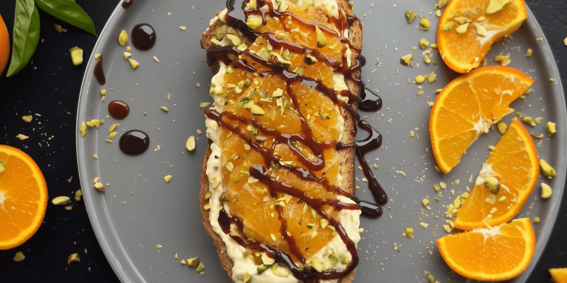 Зимовий тост з апельсином