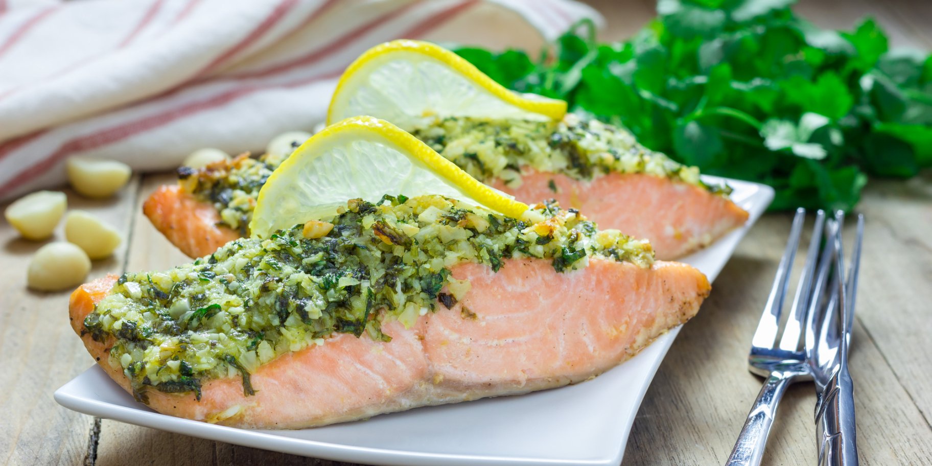 Лосось Рокфеллер