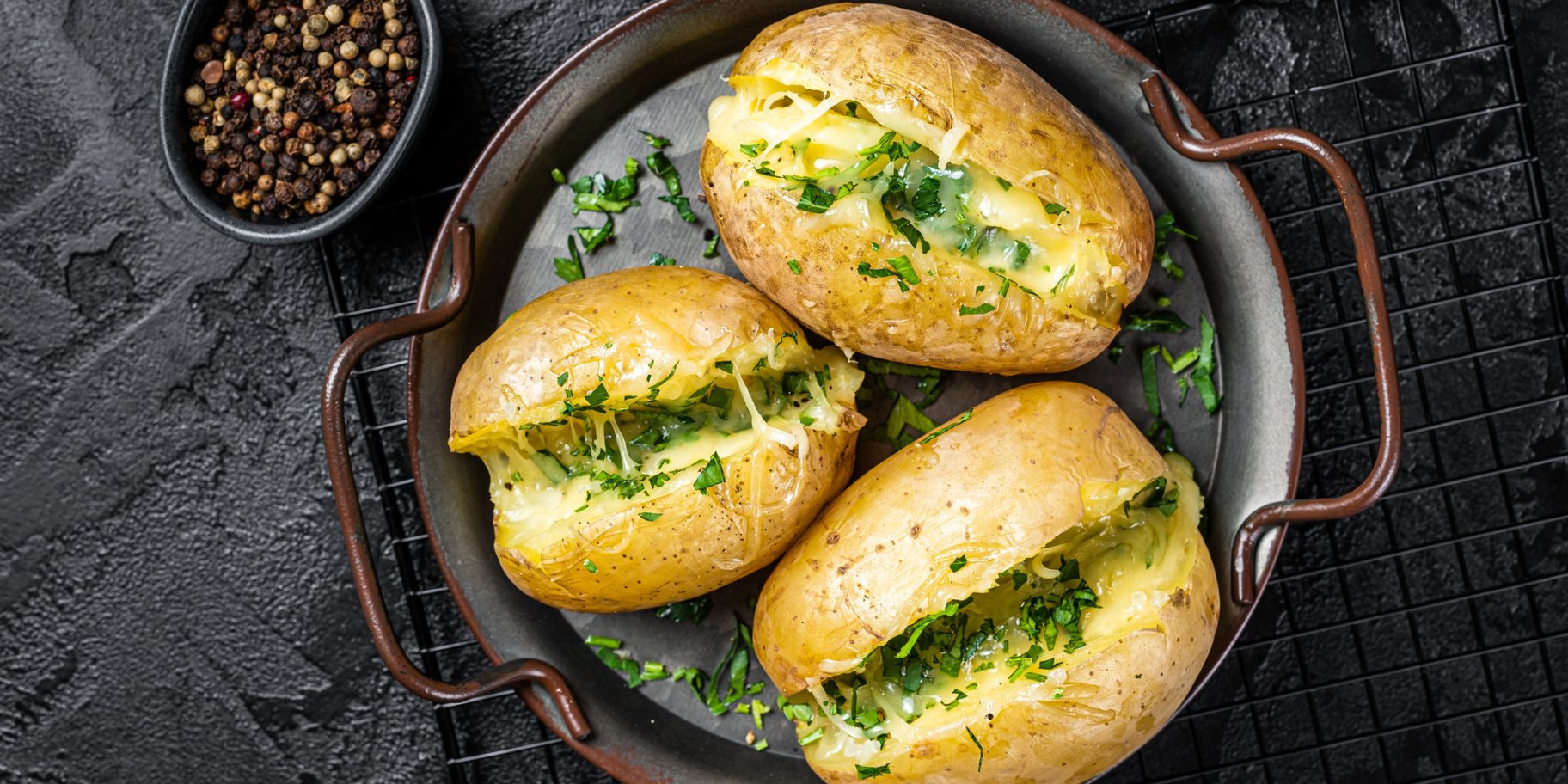 Фарширована картопля по-грецьки