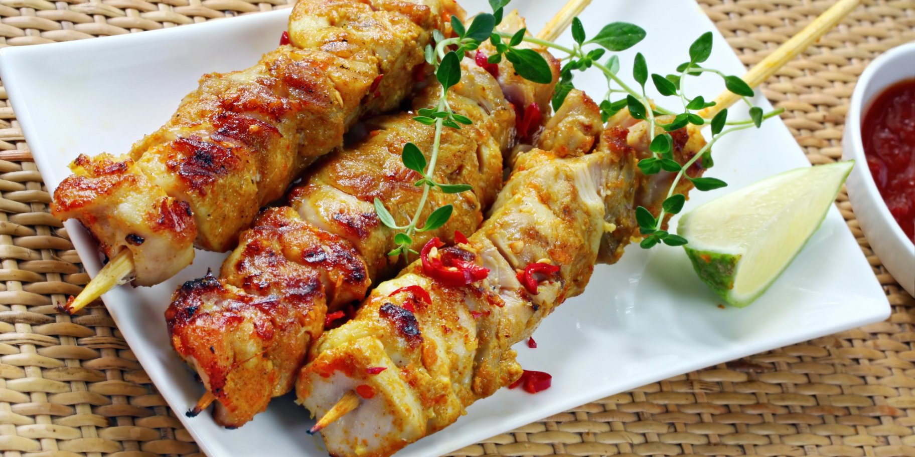 Азербайджанський шашлик з курки