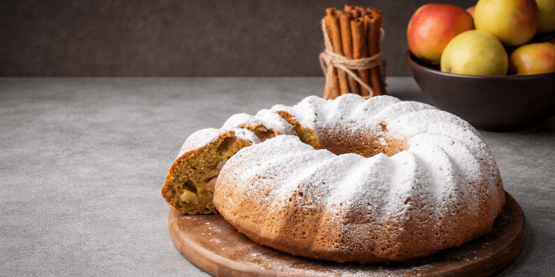 Яблучний пиріг Вулкан