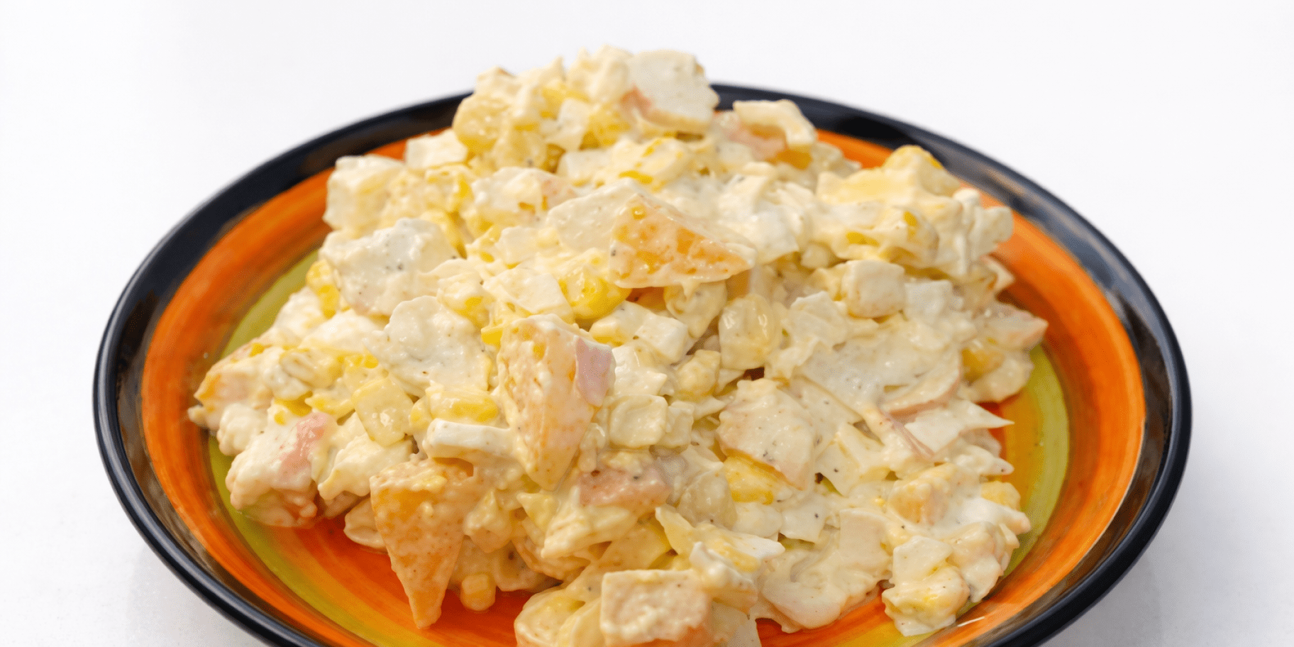 Крабовий салат з мандаринами