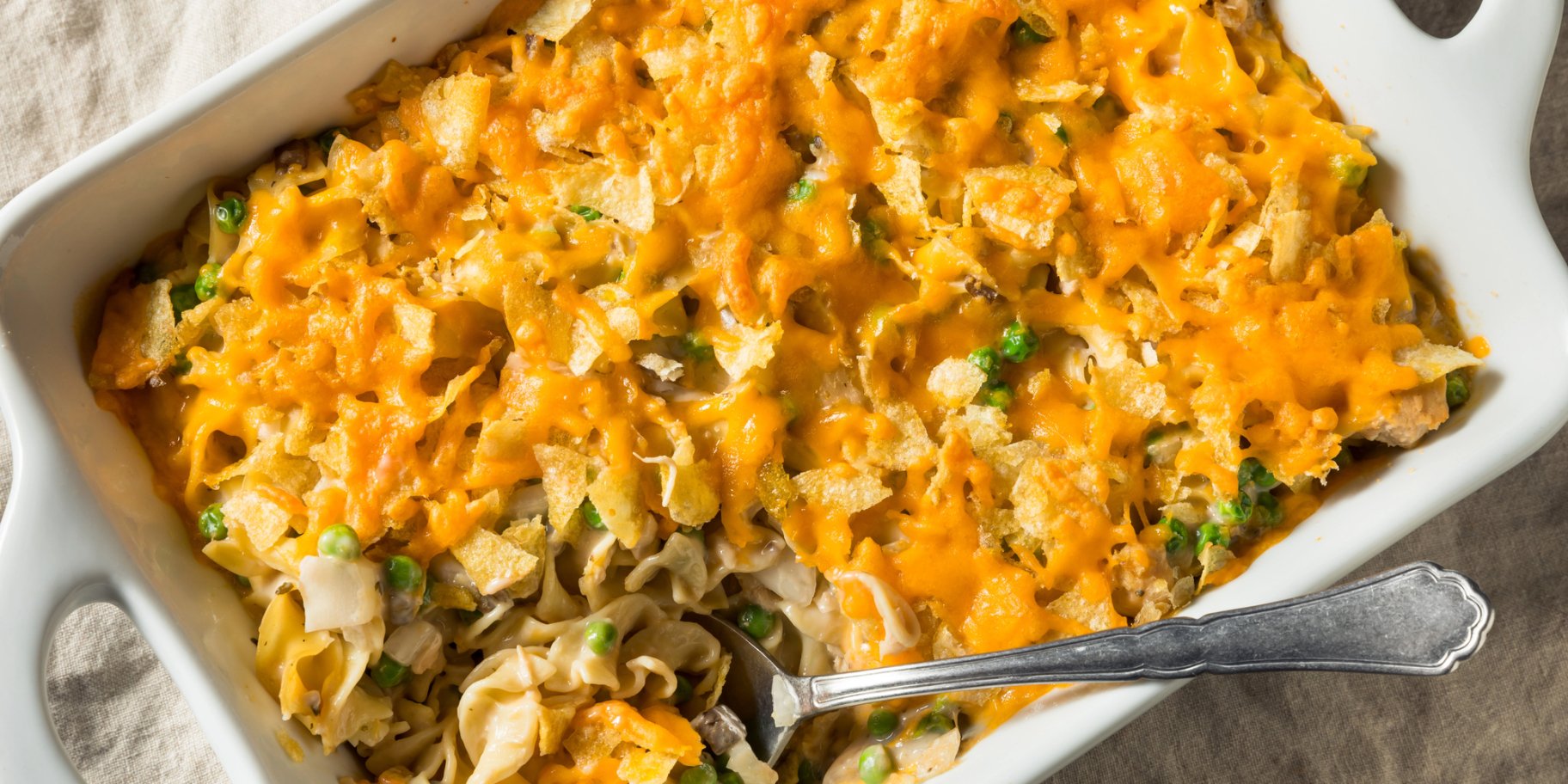 Запіканка з макаронами і тунцем