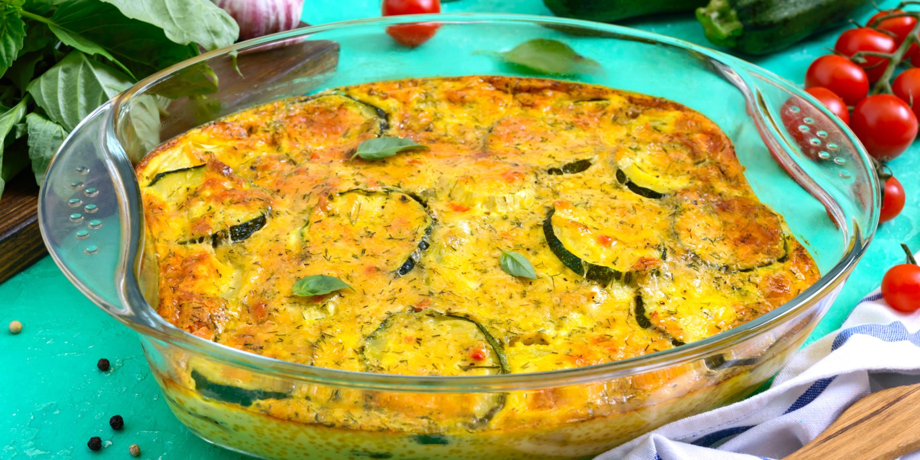 Заливні кабачки