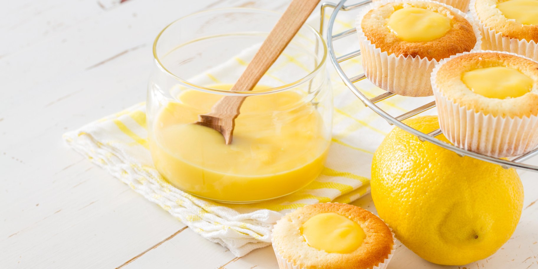 Мафіни з лимонним курдом