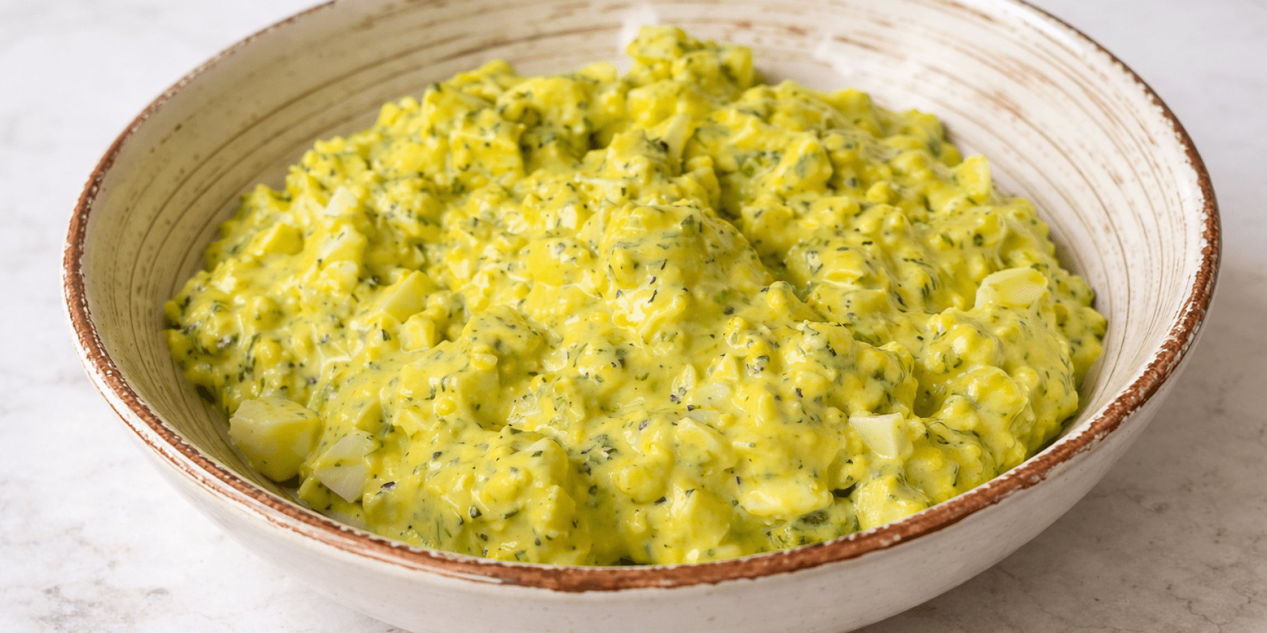 Зелений яєчний салат-намазка