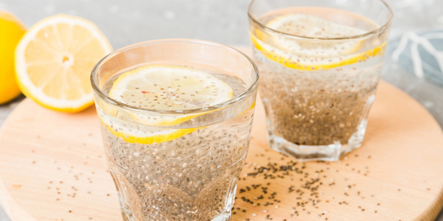 Корисний напій з насінням чіа