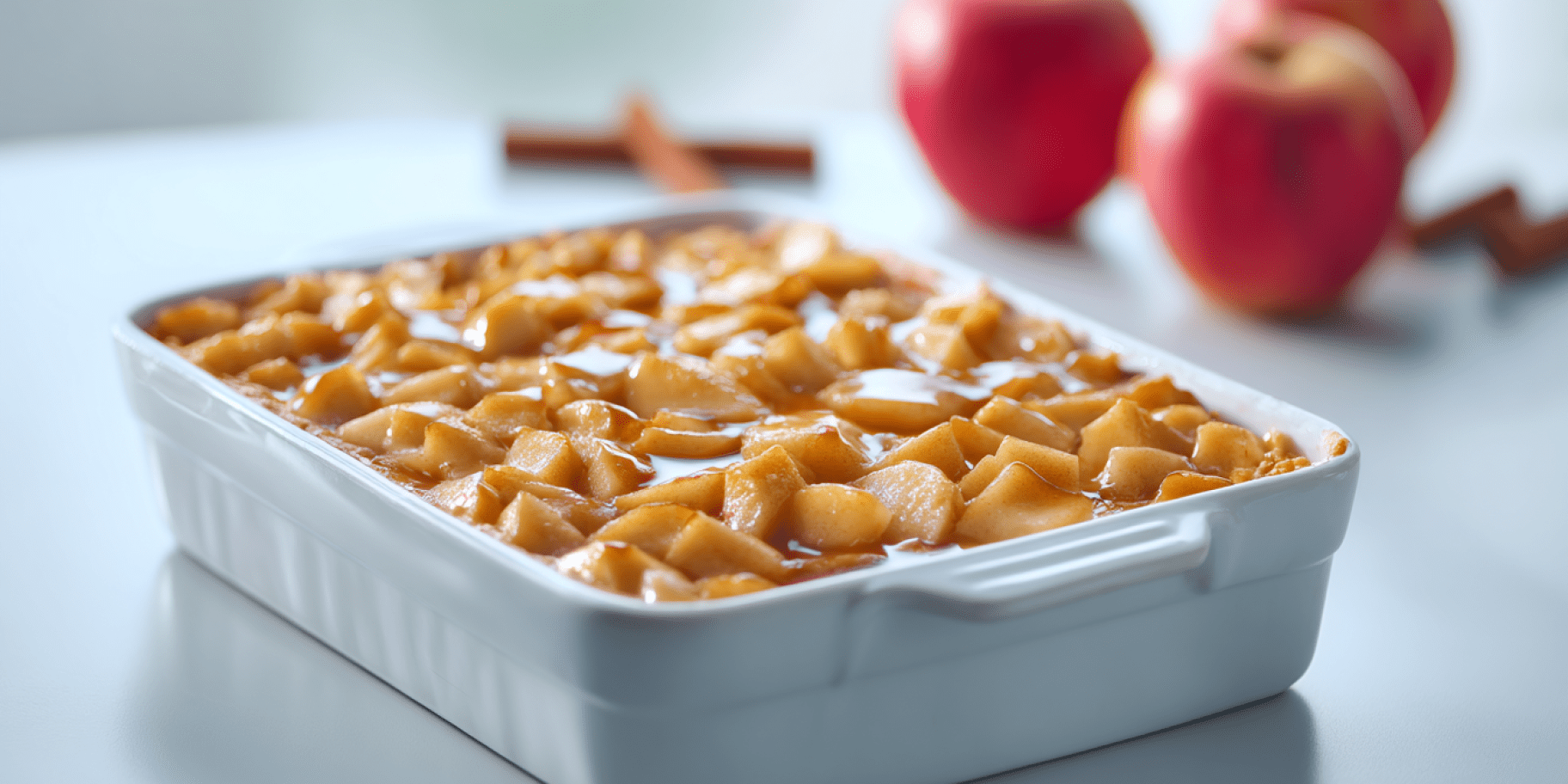 Сирно-яблучний десерт з лавашем