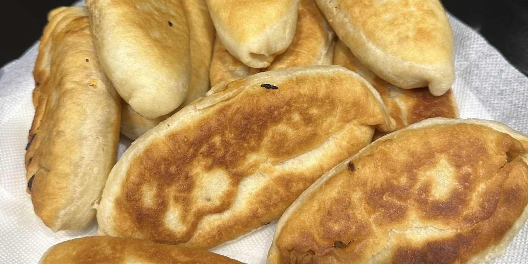 Смажені пиріжки з картоплею