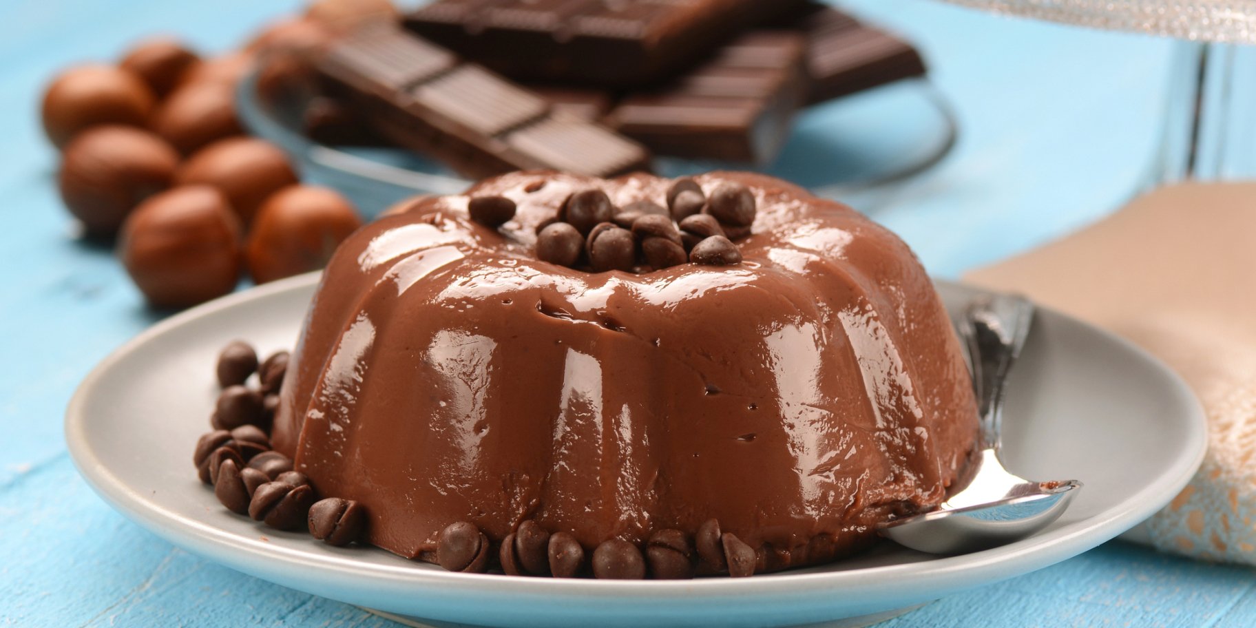 Мусовий десерт з хурми та какао