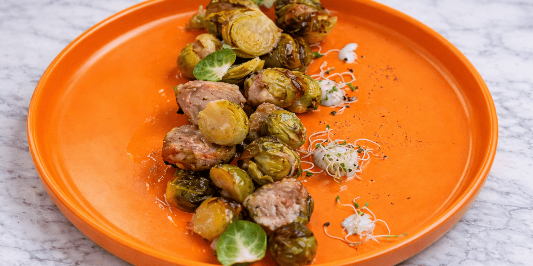 Брюссельська капуста з фаршем