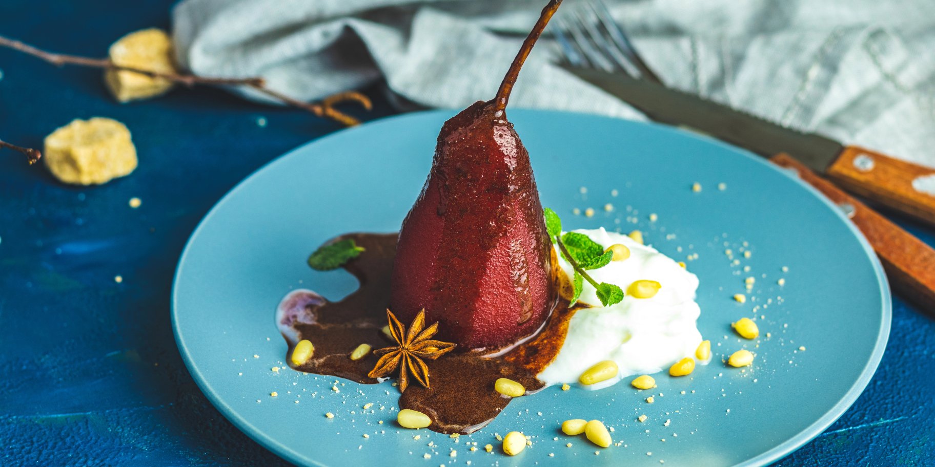 Груша у вині