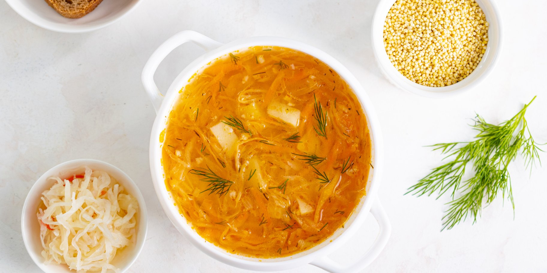 Пісний капусняк з пшоном