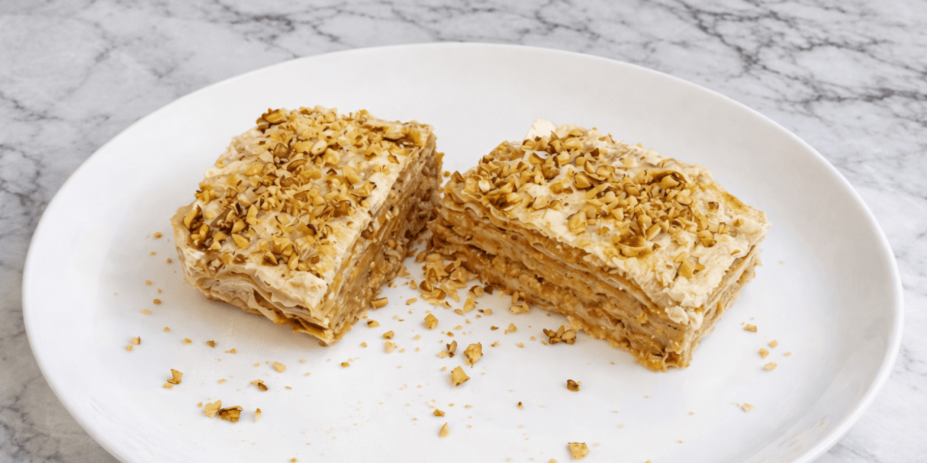 Запіканка з бананами та лавашем