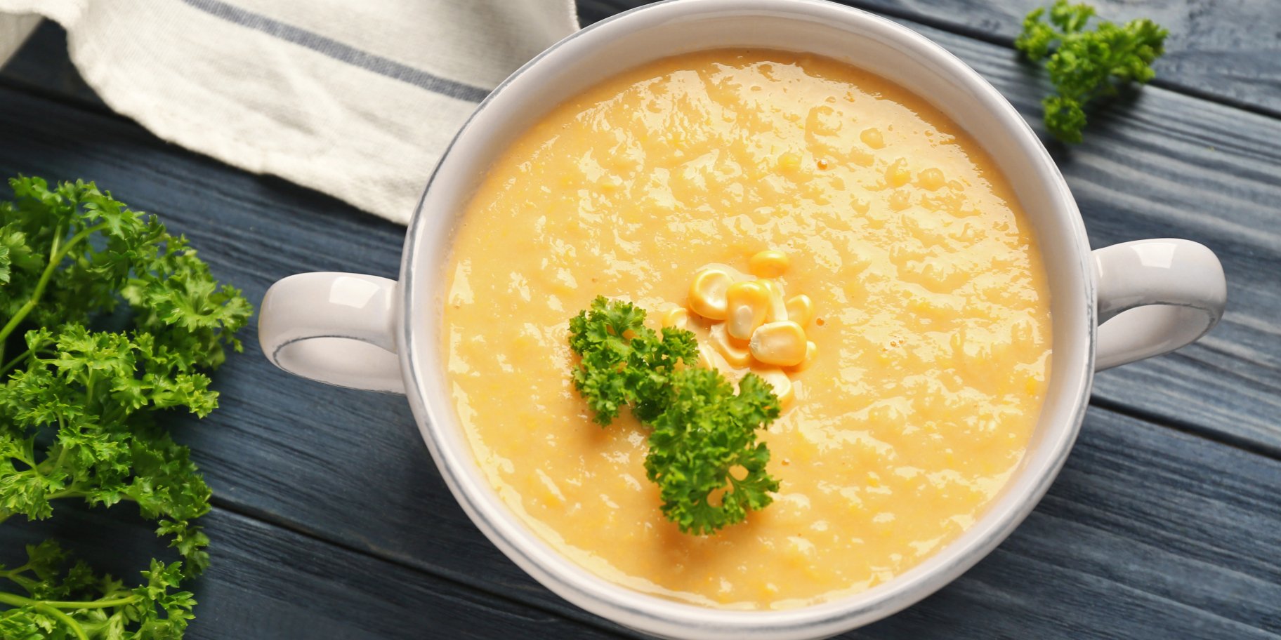 Дитяча кукурудзяна крупа з сиром